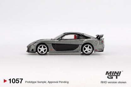 *Pre-Order* Mini GT Mazda RX-7 VeilSide Fortune Grey MGT01057 1/64 Die Cast