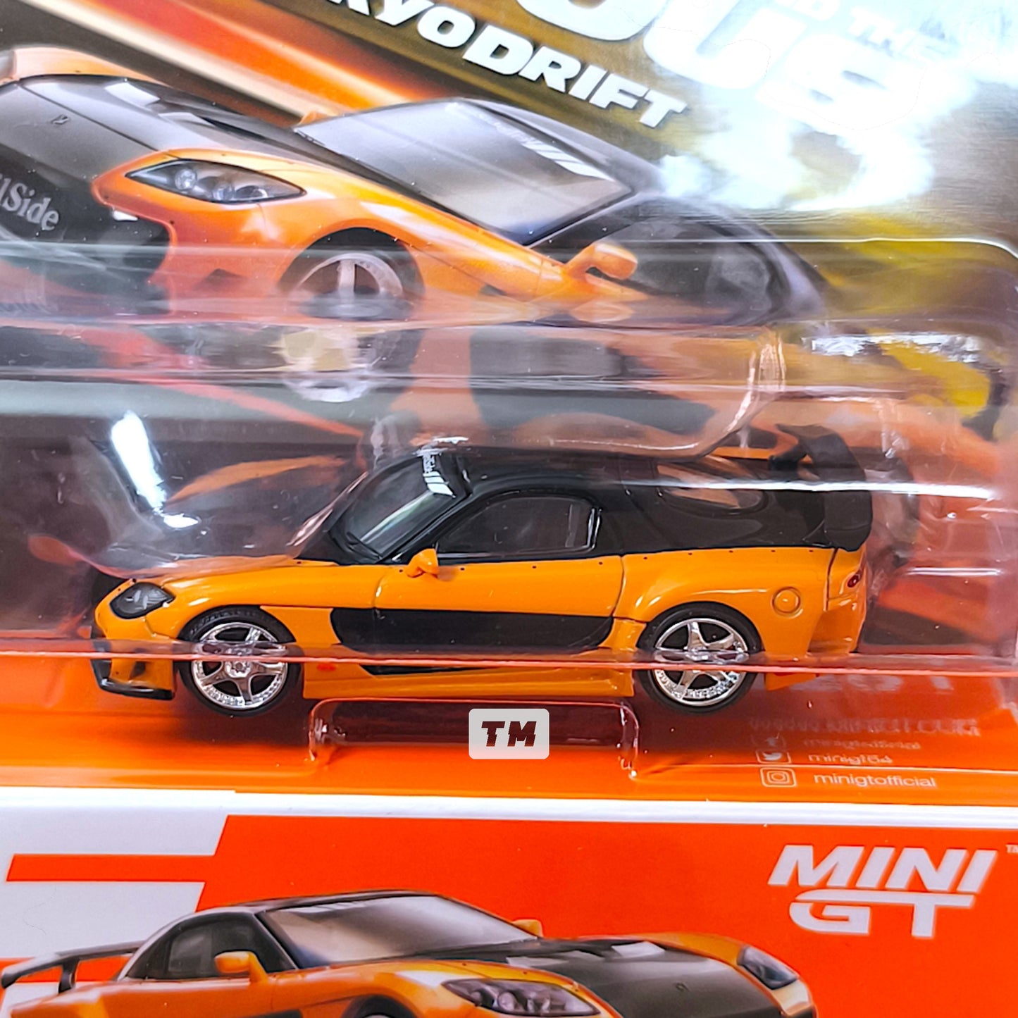 MDX2026 3pcs Set Mini GT Toyota Supra Mazda RX7 + Kaido House R34 FFR 1/64 Diecast