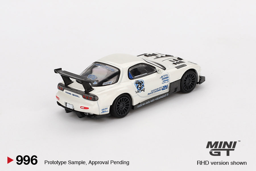 Mini GT Mazda RX-7 (FD3S) Itosyoukai Rei-gouki with RE Amemiya MGT00996 1/64 Die Cast