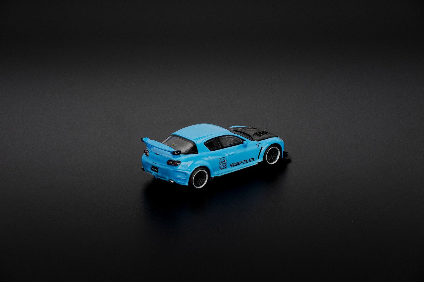 Pop Race Mazda RX-8 RE-Amemiya Light Blue PR640270 1/64 Diecast