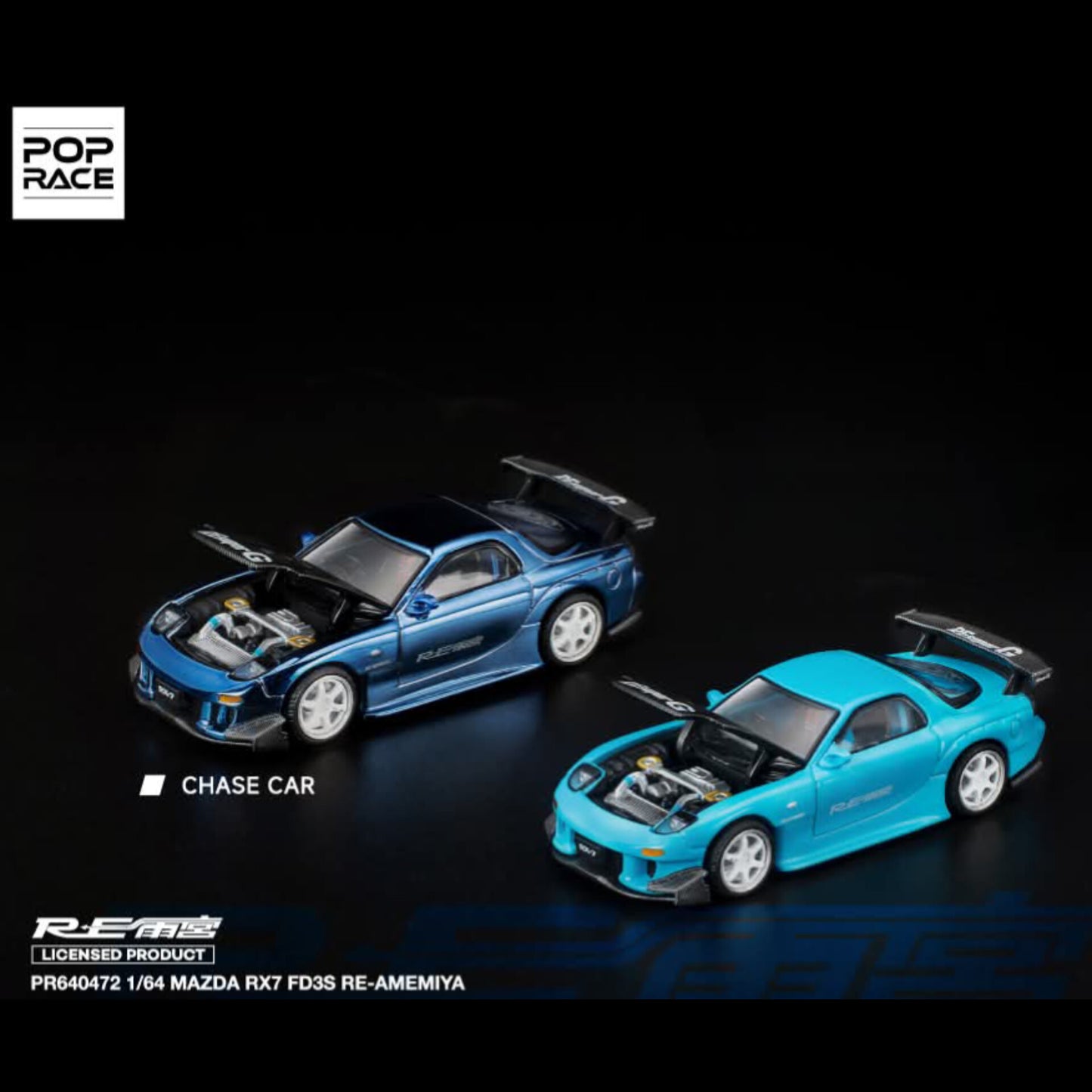 [TAS2026] Mazda RX7 FD3S RE-Amemiya TAS 2026 PR640472 1/64 Diecast