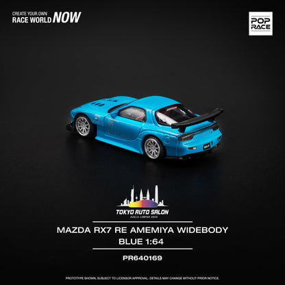 Pop Race Mazda RX7 RE-Amemiya Widebody TASKL 2024 PR640169 1/64 Diecast