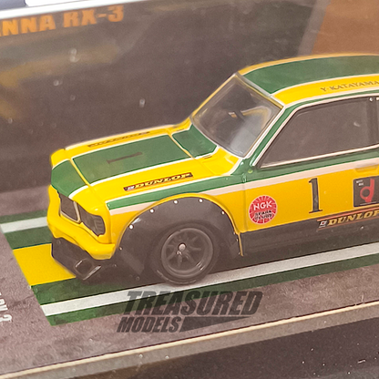 Inno64 Mazda Savanna RX3 Katayama Racing Livery IN64-RX3-KTYM 1/64 Die Cast