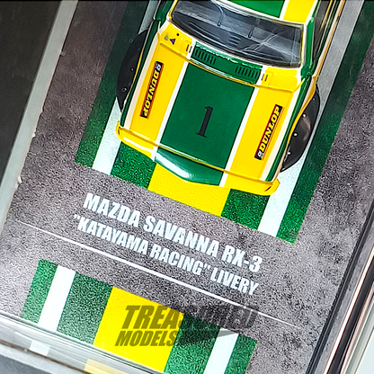 Inno64 Mazda Savanna RX3 Katayama Racing Livery IN64-RX3-KTYM 1/64 Die Cast
