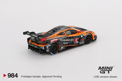 Mini GT McLaren 720S GT3 Evo Pfaff Motorsports 2024 IMSA Daytona 24 Hrs MGT00984 1/64 Diecast