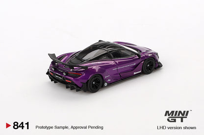Mini GT McLaren 720S LB★Works Purple MGT00841 1/64 Diecast