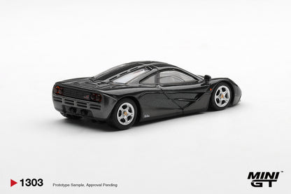 [Pre-Order] Mini GT McLaren F1 Blue Black Metallic MGT01303 1/64 Diecast
