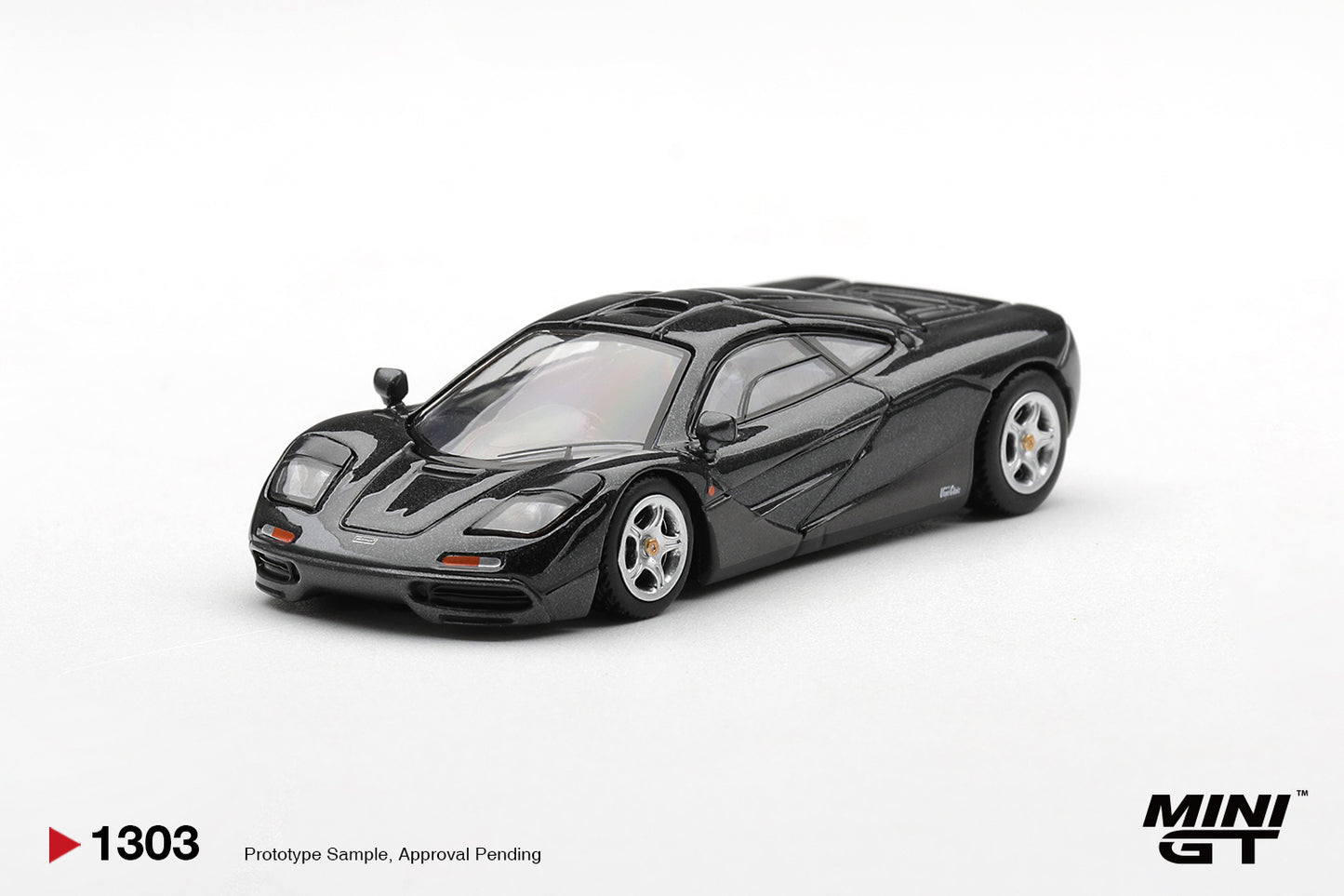 [Pre-Order] Mini GT McLaren F1 Blue Black Metallic MGT01303 1/64 Diecast