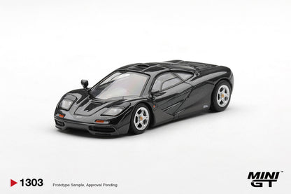 [Pre-Order] Mini GT McLaren F1 Blue Black Metallic MGT01303 1/64 Diecast