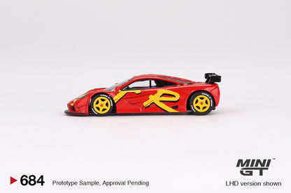 Mini GT McLaren F1 GTR 1996 Presentation MGT00684 1/64 Die Cast