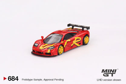 Mini GT McLaren F1 GTR 1996 Presentation MGT00684 1/64 Die Cast