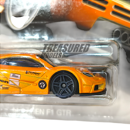 Hot Wheels McLaren F1 GTR Orange 2018 Gran Turismo 1/64 Diecast