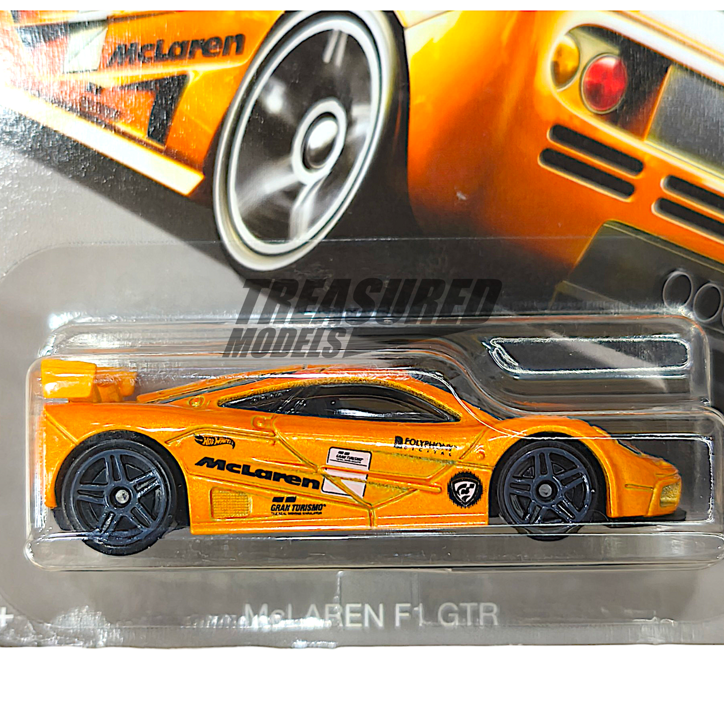 Hot Wheels McLaren F1 GTR Orange 2018 Gran Turismo 1/64 Diecast
