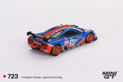Mini GT McLaren F1 GTR #33 1996 Le Mans 24Hr MGT00723 1/64 Die Cast
