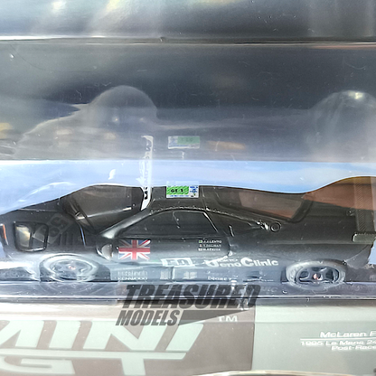 Mini GT McLaren F1 GTR #59 1995 Le Mans 24Hr Winner Post-Race Weathered Blister Packaging MGT00870 1/64 Die Cast