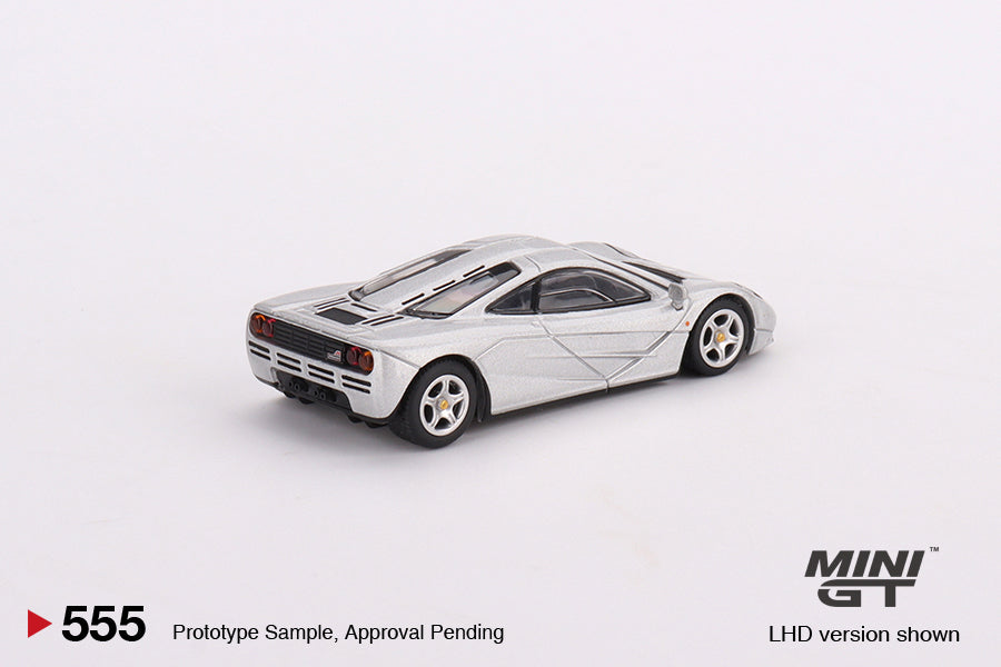 Mini GT McLaren F1 Magnesium Silver MGT00555 1/64 Die Cast
