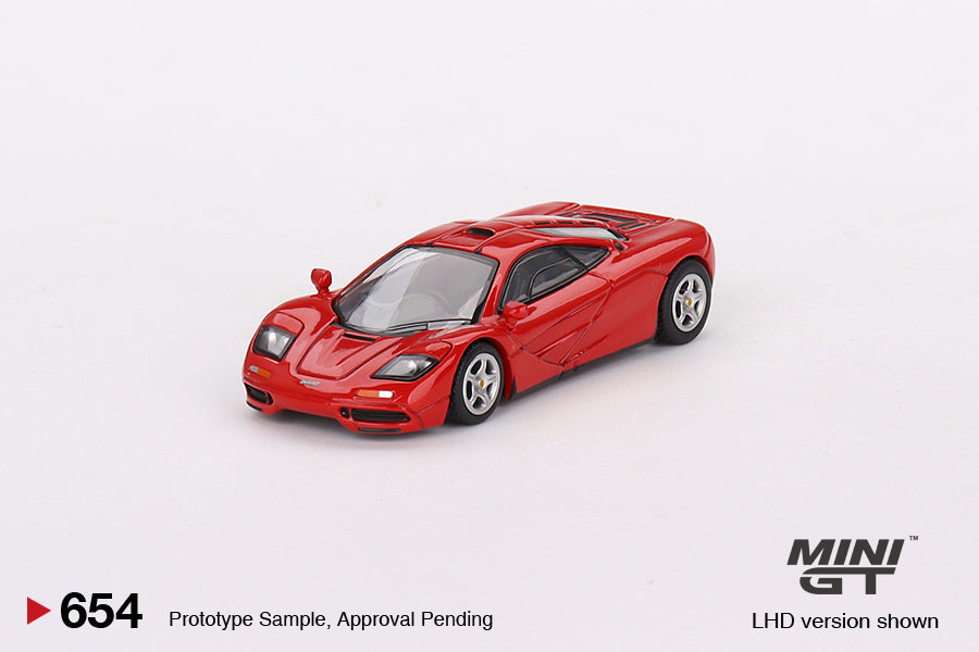 Mini GT McLaren F1 Red MGT00654 1/64 Diecast