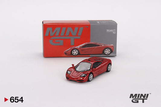 Mini GT McLaren F1 Red MGT00654 1/64 Diecast