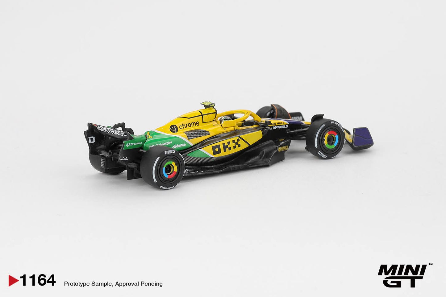 [Pre-Order] Mini GT McLaren MCL38 #4 Lando Norris 2024 F1 2024 Monaco GP Blister Packaging MGT01164 1/64 Diecast
