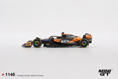 *Pre-Order* Mini GT McLaren MCL38 #81 Oscar Piastri 2024 F1 2024 Hungarian GP Winner MGT01146 1/64 Diecast