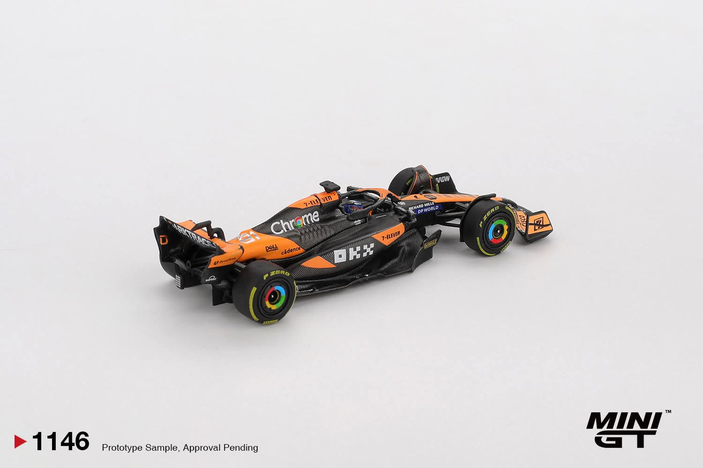 *Pre-Order* Mini GT McLaren MCL38 #81 Oscar Piastri 2024 F1 2024 Hungarian GP Winner MGT01146 1/64 Diecast