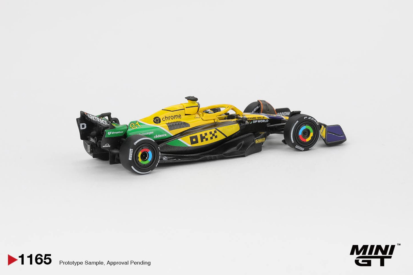 [Pre-Order] Mini GT McLaren MCL38 #81 Oscar Piastri 2024 F12024 Monaco GP 2nd Place Blister Packaging MGT01165 1/64 Diecast