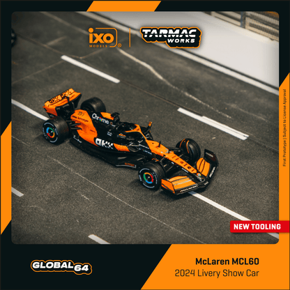 Tarmac Works McLaren MCL60 2024 Livery Show Car T64G-F070-2024 1/64 Diecast