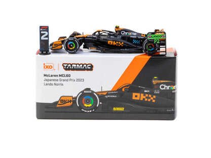 Tarmac Works McLaren MCL60 Japanese Grand Prix 2023 #4 Lando Norris T64G-F070-LN3 1/64 Diecast