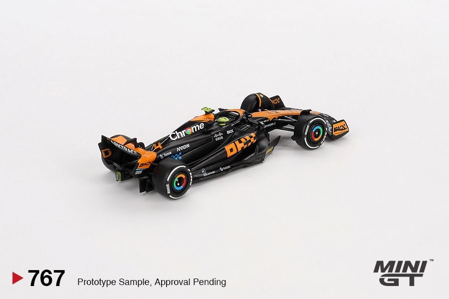 Mini GT McLaren MCL60 #4 Lando Norris 2023 F1 2023 Japanese GP - 2nd Place MGT00767 1/64 Die Cast