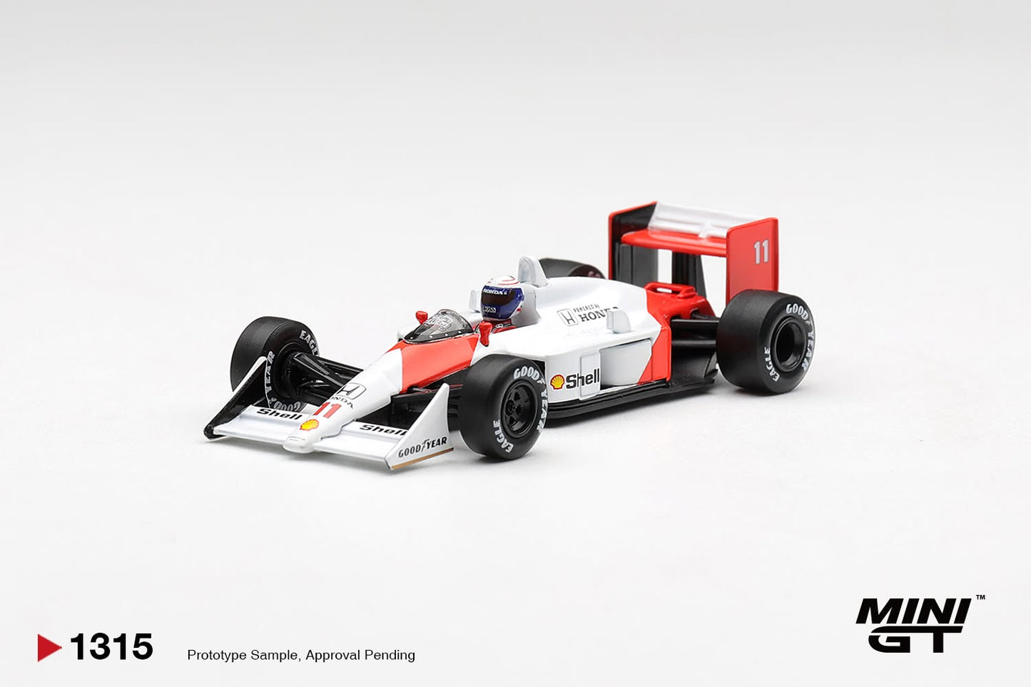 [Pre-Order] Mini GT McLaren MP4/4 #11 Alain Prost 1988 Canadian Grand Prix 2nd Place MGT01315 1/64 Diecast