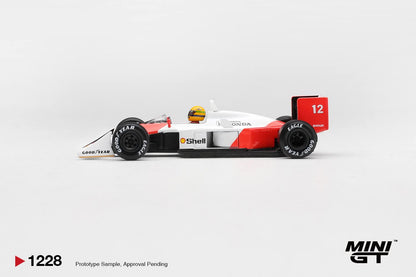 [Pre-Order] Mini GT McLaren MP4-4 #12 Ayrton Senna 1988 Canadian Grand Prix Winner MGT01228 1/64 Diecast