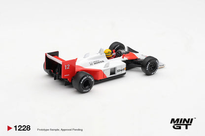 [Pre-Order] Mini GT McLaren MP4-4 #12 Ayrton Senna 1988 Canadian Grand Prix Winner MGT01228 1/64 Diecast