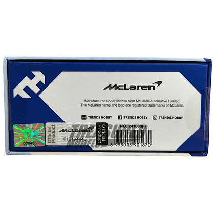 Trends Hobby McLaren Senna GTR Blue HEC2025 1/64 Diecast