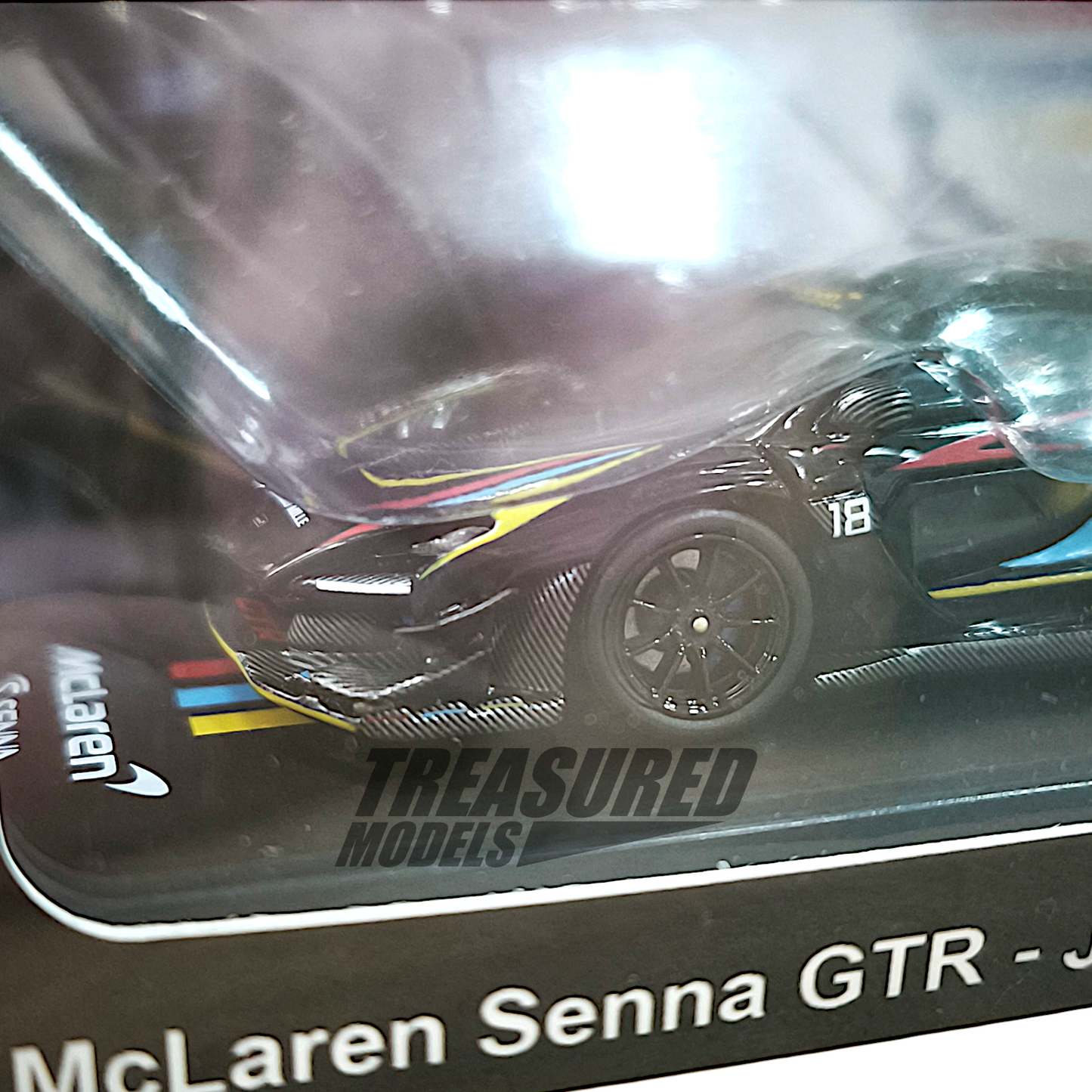 CM Model McLaren Senna GTR James Hunt CM64-SennaGTR-JH 1/64 Diecast