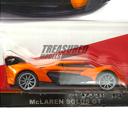 Hot Wheels McLaren Solus GT Volcano Orange 2025 Premium Car Culture Euro Speed 1/64 Diecast