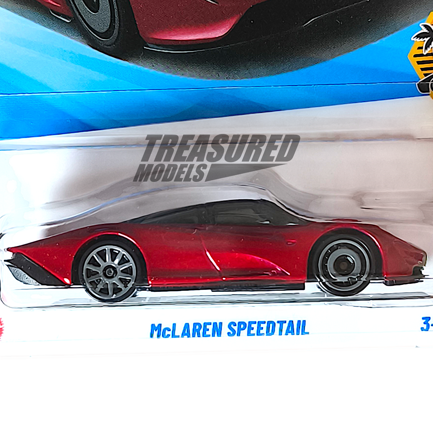 Hot Wheels McLaren Speedtail Volcano Red 2025 Main Line HW Exotics 1/64 Diecast