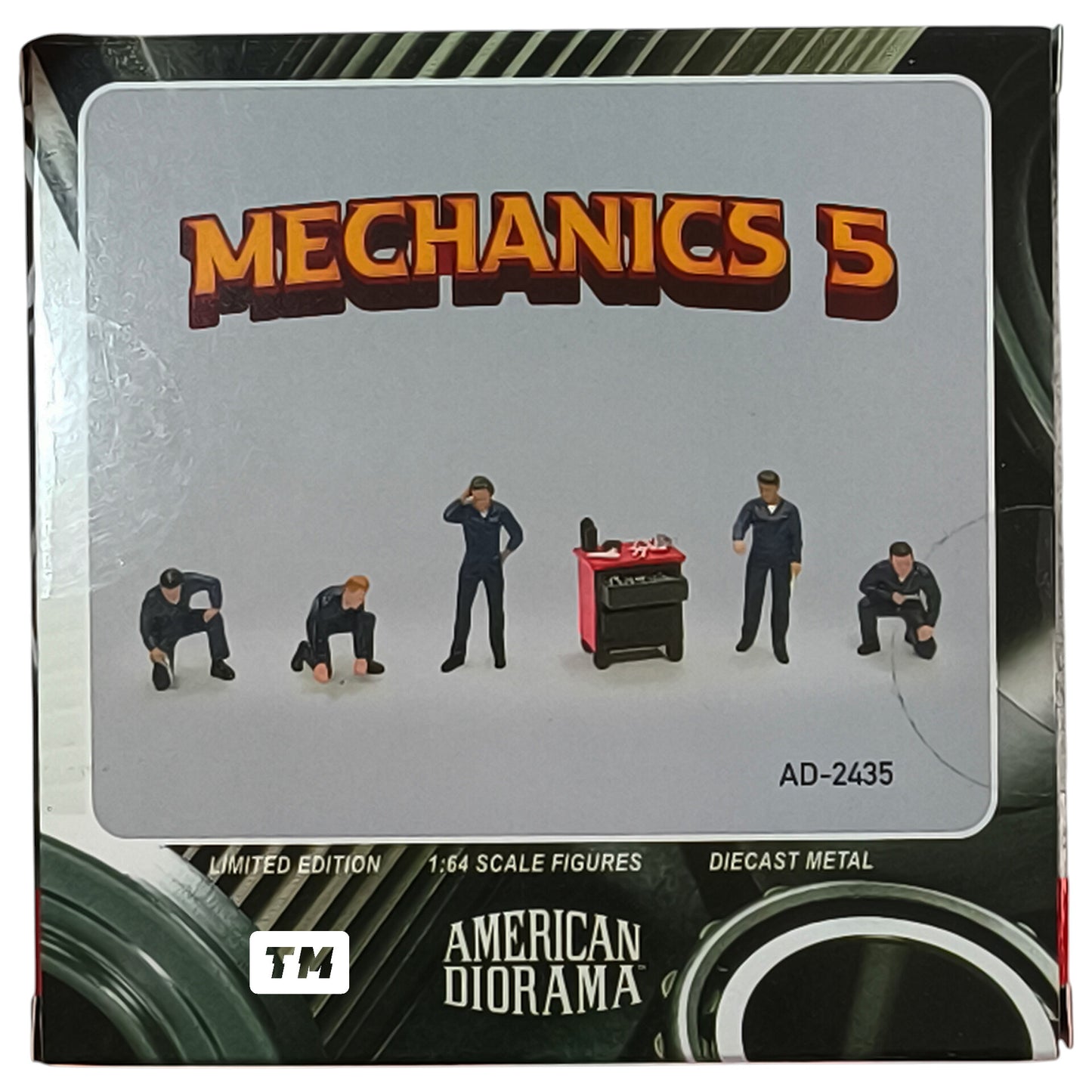 American Diorama Mechanics 5 AD-2435 1/64 Figure