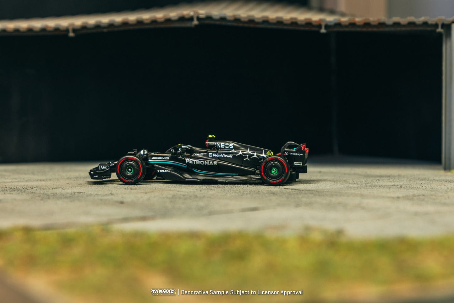 Tarmac Works Mercedes-AMG F1 W14E Performance Hungarian Grand Prix 2023 Pole Position Lewis Hamilton T64G-F064-LH1 1/64 Diecast