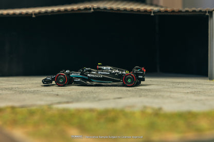 Tarmac Works Mercedes-AMG F1 W14E Performance Hungarian Grand Prix 2023 Pole Position Lewis Hamilton T64G-F064-LH1 1/64 Diecast