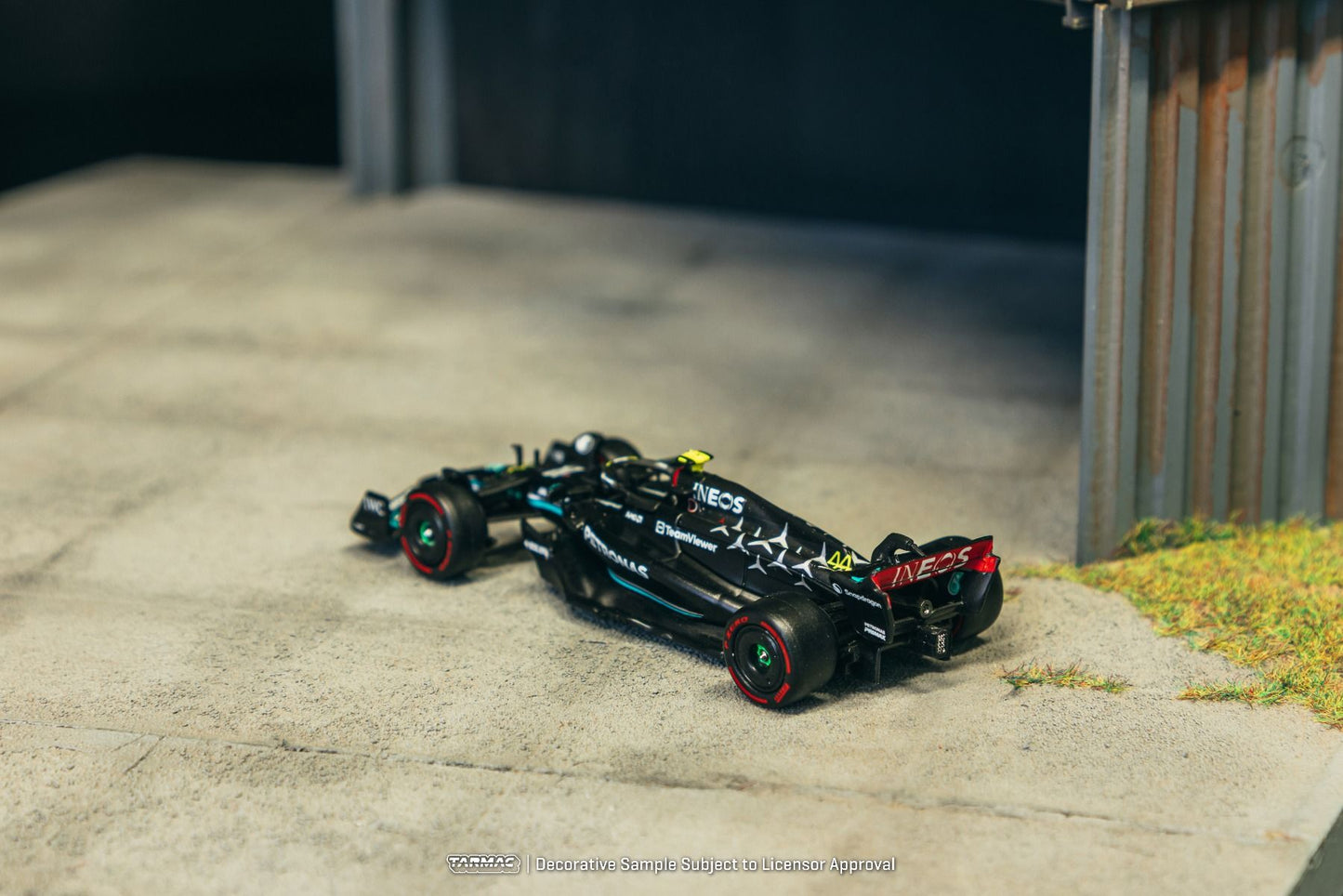 Tarmac Works Mercedes-AMG F1 W14E Performance Hungarian Grand Prix 2023 Pole Position Lewis Hamilton T64G-F064-LH1 1/64 Diecast