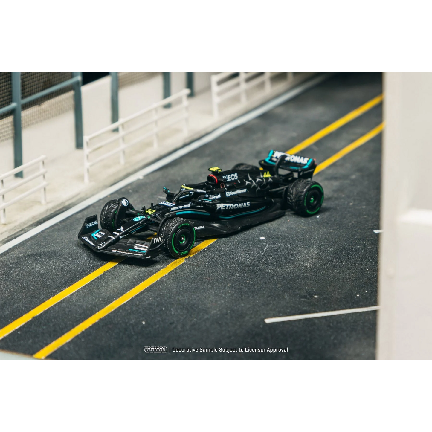 Tarmac Works Mercedes-AMG F1 W14 E Performance Monaco Grand Prix 2023 Lewis Hamilton 1/64 Diecast