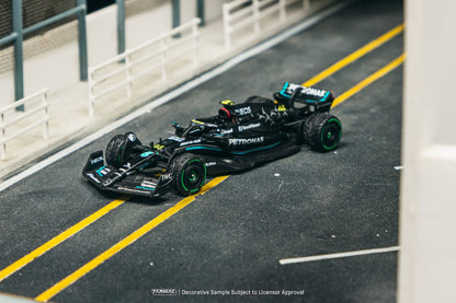 *Pre-Order* Tarmac Works Mercedes-AMG F1 W14 E Performance Monaco Grand Prix 2023 Lewis Hamilton (Collaboration with IXO models) T64G-F064-LH2 1/64 Die Cast