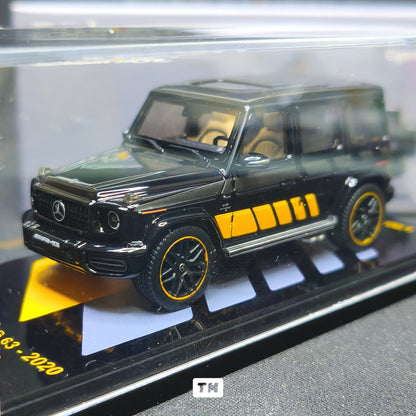 CHASE! Almost Real AR Box Mercedes-AMG G 63 2020 Cigarete Edition Gold Black 38 620804001 1/64 Diecast