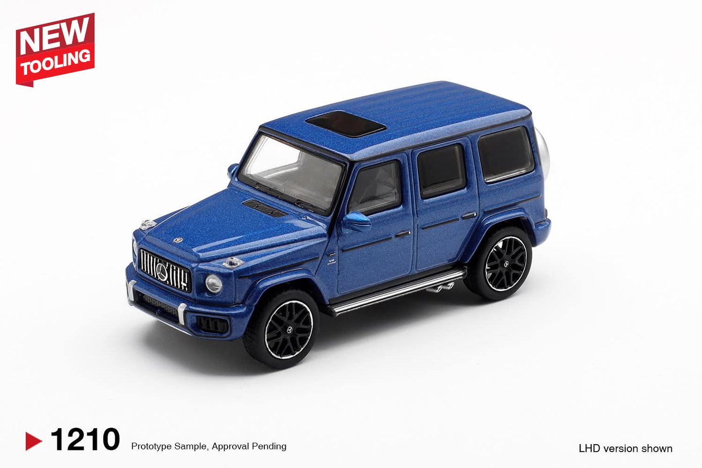 [Pre-Order] Mini GT Mercedes-AMG G 63 Dark Blue Metallic MGT01210 1/64 Diecast