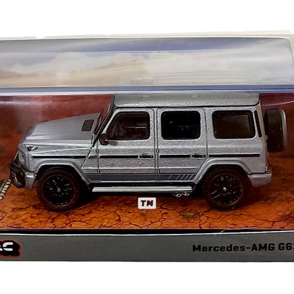 Tarmac Works Mercedes-AMG G 63 Matte Gray T64R-040-GR 1/64 Diecast