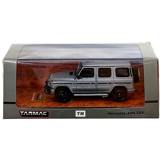 Tarmac Works Mercedes-AMG G 63 Matte Gray T64R-040-GR 1/64 Diecast