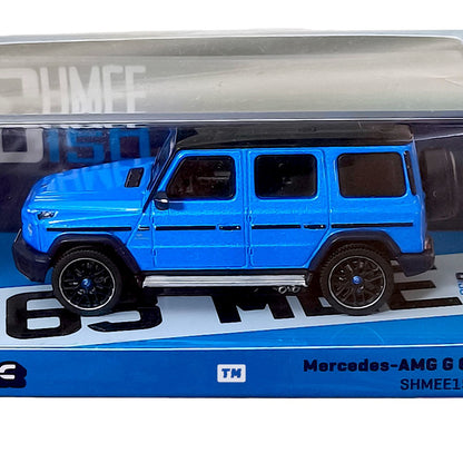 Tarmac Works Mercedes-AMG G 63 SHMEE150 Blue T64R-040-SHMEE 1/64 Diecast