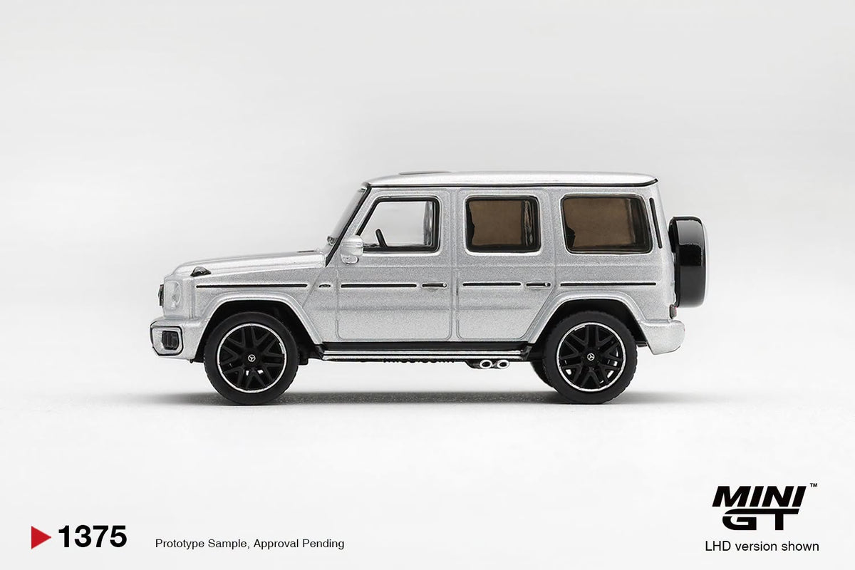 [Pre-Order] Mini GT Mercedes-AMG G 63 Silver Metallic MGT01375 1/64 Diecast