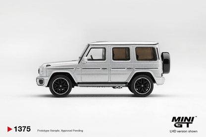 [Pre-Order] Mini GT Mercedes-AMG G 63 Silver Metallic MGT01375 1/64 Diecast