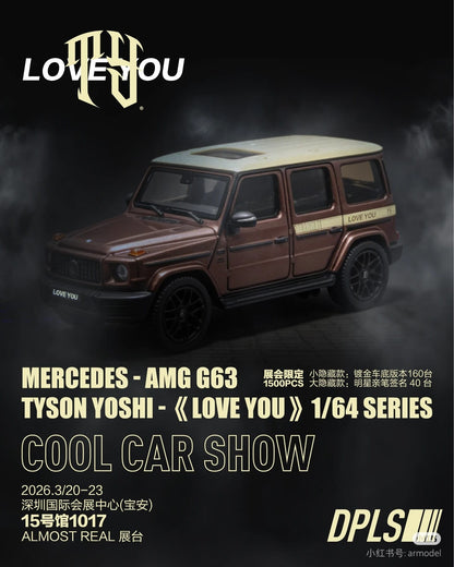 Almost Real Mercedes-AMG G 63 Tyson Yoshi Love You Edition Cool Car Show 2026 1/64 Diecast